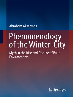 cover image of Phenomenology of the Winter-City